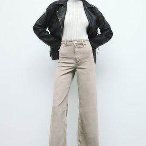Zara New MARINE STRAIGHT JEANS 12 31